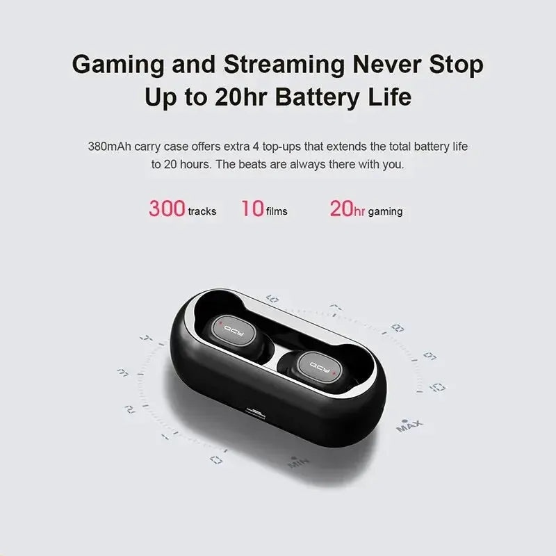 True Wireless Earphones 3D Stereo TWS Earbuds with Dual Microphones Bluetooth 5.0 Headset HD Call Hifi Earphones - Raffiniertedinge True Wireless Earphones 3D Stereo TWS Earbuds with Dual Microphones Bluetooth 5.0 Headset HD Call Hifi Earphones - Raffiniertedinge